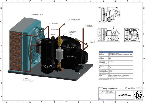 Vista previa de DRI0004 Unidad Condensadora Instructivo