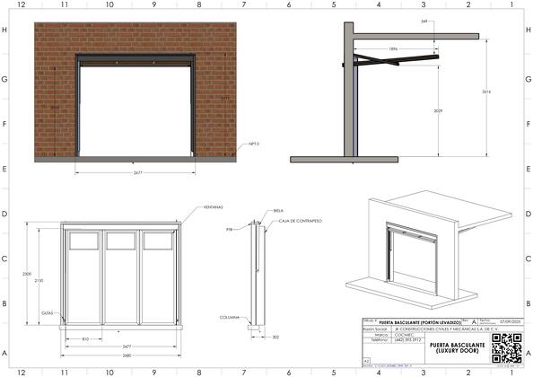 Vista previa de DRI0006 Puerta Basculante Instructivo
