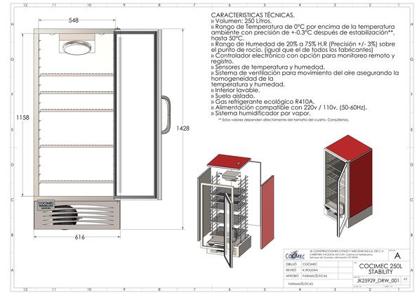 Vista previa de DRP0007 Mini Camara De Estabilidad Plano Proyecto