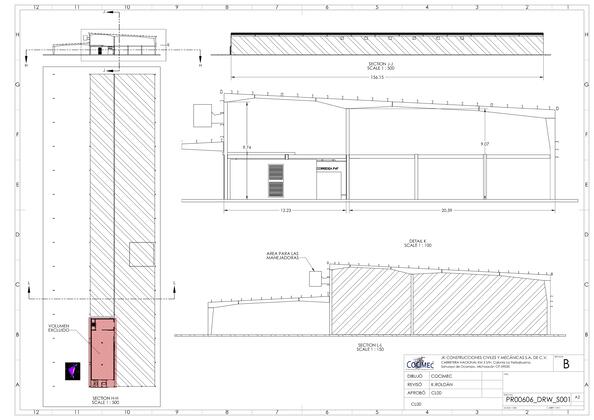 Vista previa de DRP0010 Nave Industrial Plano Proyecto